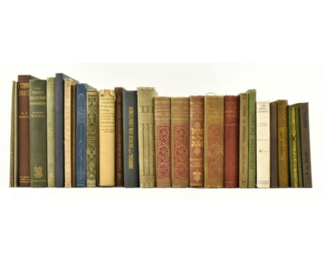 From the library of Alfred Edward Borthwick. A collection of late 19th and early 20th century art reference books and painter