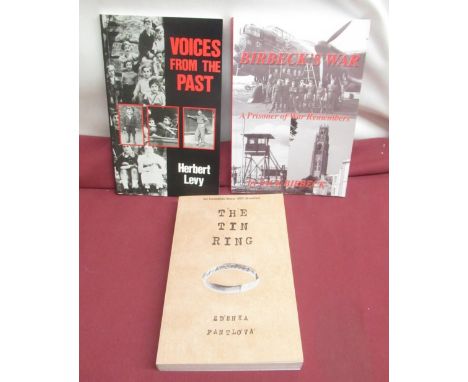 Fantlova (Zdenka) The Tin Ring, McNidder &amp; Grace, Signed, Levy (Herbert) Voices from the Past, Temple House Books, Reprin