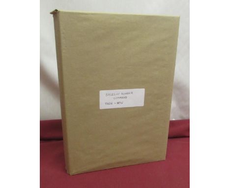 Freeman(Roger A.) Bases of Bomber Command, Battle of Britain International Ltd, 2001, multi-signed by Eddie Scott Jones 428 S