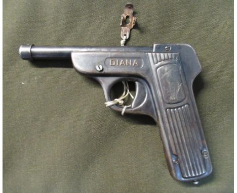German Diana model 1 .177 break barrel air pistol (1925-35) 