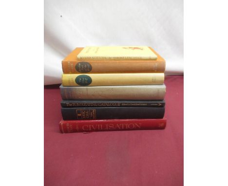 Clark(Kenneth) Civilisation, BCA, 12th Imp. 1972, authors signature glued in, newspaper articles glued into book, MacCarthy(F