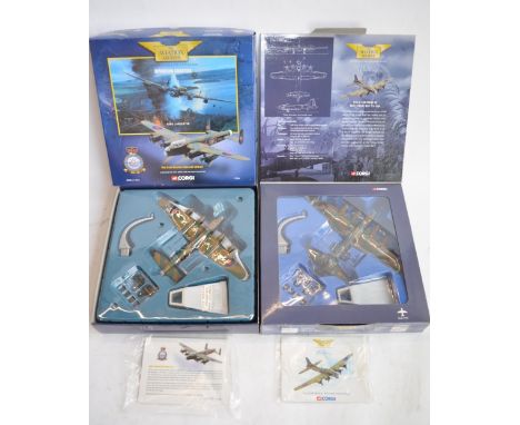 Large collection of built model aircraft, a mix of die-cast and plastic and mostly 1/72 and 1/144. Includes a boxed 1/144 Cor