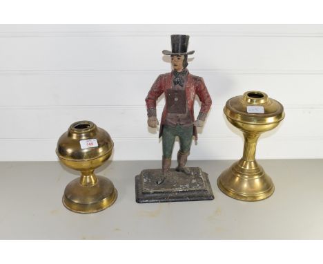 REPRODUCTION AUTOMATON WITH TWO BRASS LAMPS