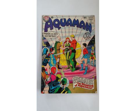 COMICS, Aquaman, No. 18, with Aquaman, Batman, Robin, Superman, Wonderwoman etc. to cover, US issue, VG