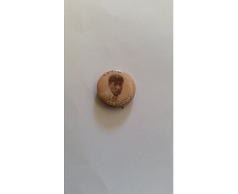 A.T.C., Cricketers, Garnett, celluloid button (21mm dia.), Cameo paper insert, slight staining, G
