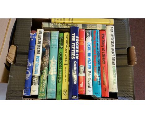 FOOTBALL, hardback editions, inc. biographies, For Wolves &amp; England - Ron Flowers (1962), For Leeds &amp; England - Jack 