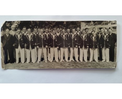 CRICKET, press photos, 1956, England v Australia, inc. Australian team leaving Melbourne, Ashes action (2), at Worcester etc.