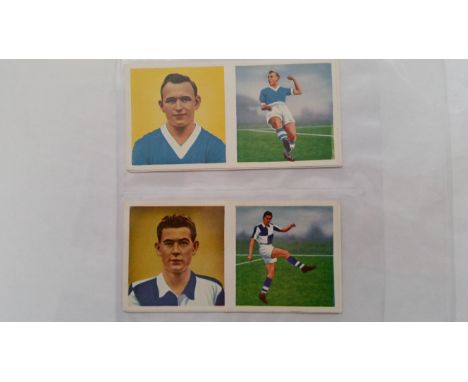 CHIX, Footballers - Portrait &amp; Action, complete, large, advert duplicate (No. 39), VG to EX, 48 + 1