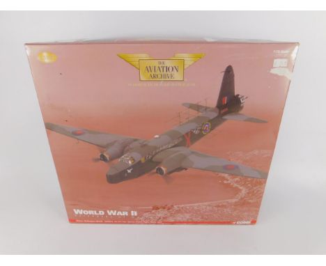 A Corgi Aviation Archive die cast model of a Vickers Wellington Mk VII, HX604:X, No 221 Squadron, Special Duties Flight, Malt