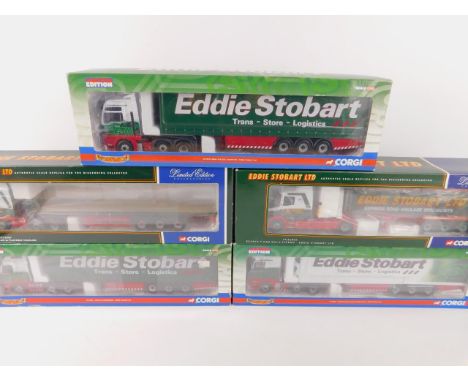Three Corgi die cast Hauliers of Renown Lorries, scale 1:50, limited edition, boxed, comprising CC12825, CC14009 and CC13717.