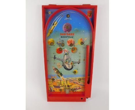 A Chad Valley Dan Dare bagatelle, 61.5cm long.