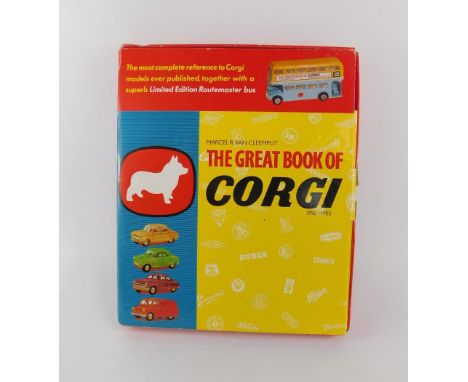 Marcel R Van Cleemput, The Great Book of Corgi 1956-1983, with a limited edition Routemaster bus, No 1817/4000, first edition