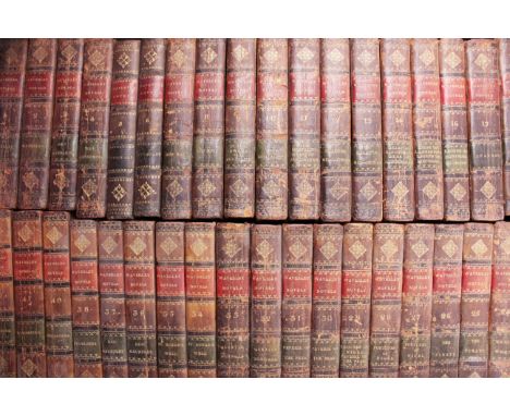 DECORATIVE BINDINGS: A miscellany of decorative bindings to include Scott (Sir Walter), 47 vols, full leather, gilt embossed 
