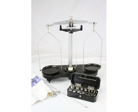 Set of Russian Student Scales with all weights and accessories