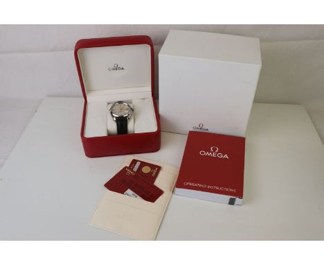 An Omega Seamaster Co-Axial Chronometer 150m Swiss Made Gents Wristwatch, Calibre No. 8500. Complete With Red Omega Box, Warr