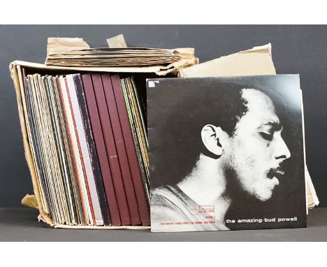 Vinyl - 39 mainly jazz LPs, 10 x 10" and 6 box sets to include Bud Powell (Blue Note), Wes Montgomery, The Modern Jazz Quarte