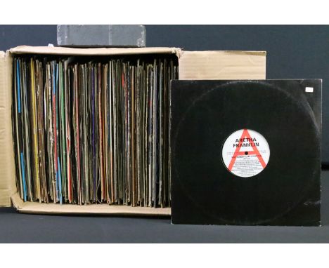Vinyl - Over 100 Soul, Funk, Disco and Dance 12” singles including promos and test pressings, to include: Aretha Franklin, Mi