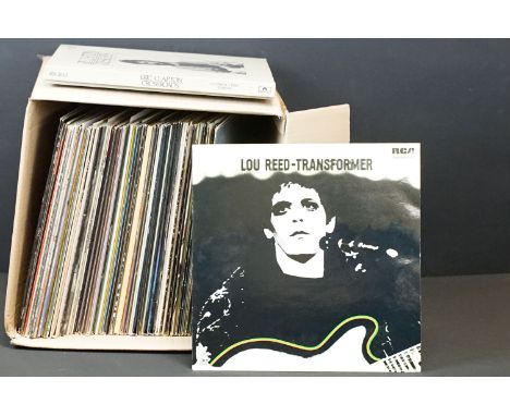 Vinyl - Approx 70 Rock &amp; Pop LPs to include Lou Reed, Joy Division, Camel, Crosby Stills &amp; Nash, Fairport Convention,