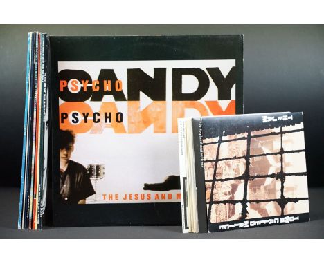 Vinyl - 8 Alternative Rock / New Wave / Indie albums, 2 x 12” singles and 8 x 7” singles to include: The Jesus And Mary Chain