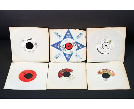 Vinyl - 6 rare singles by US Psych / Rock bands including promos / demos to include: The Grateful Dead - The Music Never Stop