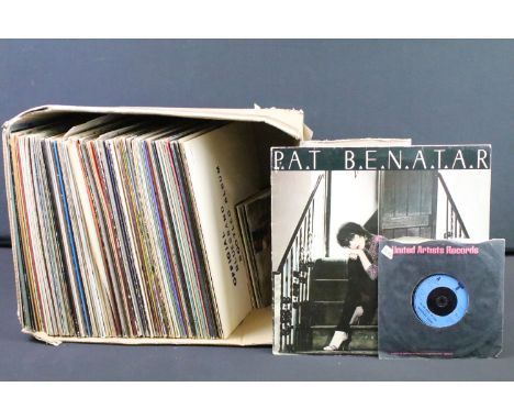 Vinyl - Approx 70 LPs, 12", 7" spanning genres and decades including The Band, Steely Dan, Matthews Southern Comfort, Robert 