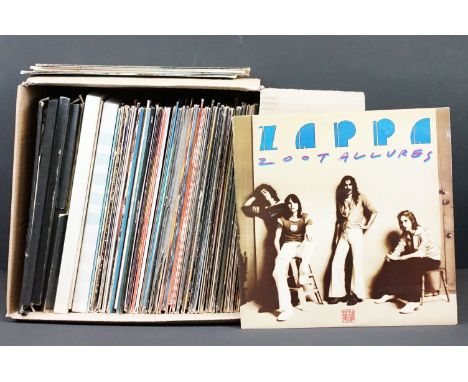 Vinyl - Over 60 Rock &amp; Pop LPs &amp; 4 box sets to include Frank Zappa, David Bowie, Pink Floyd, Bob Marley, Thin Lizzy, 