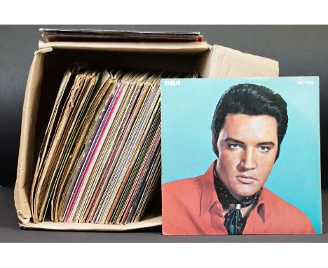 Vinyl - 55 LPs spanning genres and decades to include Buddy Holly, Elvis Presley, Joan Armatrading, Frank Sinatra, various cl