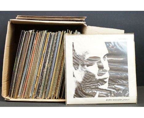 Vinyl - Over 80 Rock &amp; Pop LPs to include Brian Eno x 2 (inc Before And After Science with one insert), Kate Bush x 4, Ha