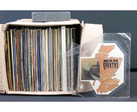 Vinyl - 60 LPs and over 20 x 12” singles to include: Simple Minds, Michael Jackson, The Beach Boys, Buddy Holly, The Kinks, E