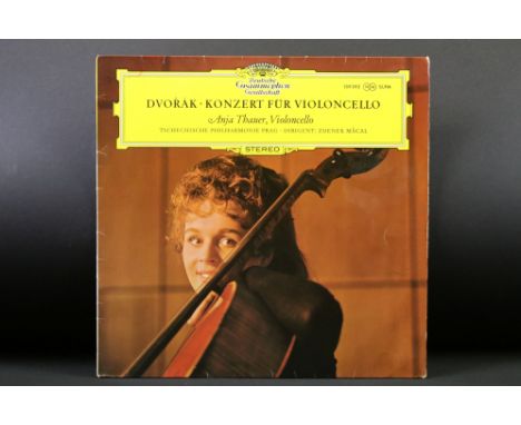 Vinyl - Classical - Dvorak, Anja Thauer – Konzert Für Violoncello. Original German ED 1 gold Stereo, Deutsche Grammophon – 13