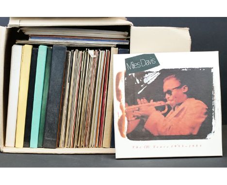 Vinyl - Over 50 Jazz LPs and 9 box sets to include Miles Davis (inc CBS Years 5LP box set and Kind Of Blue box set), Jazzanov