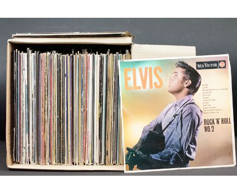 Vinyl - Over 80 Rock &amp; Pop LPs to include Elvis Presley x 6, Michael Jackson x 2, Buddy Holly, The Move, Roy Orbison, Smo