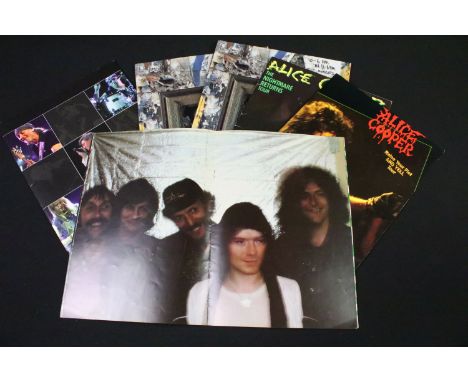 Memorabilia - 6 tour programmes to include Alice Cooper x 4 (including 1988 ticket stubs), Deep Purple and 1980 Hawkwind. 