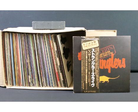 Vinyl - Over 80 Rock, Punk, Rock &amp; Pop LPs to include The Stranglers x 7 (inc Foreign issues), Blondie (Parallel Lines pi