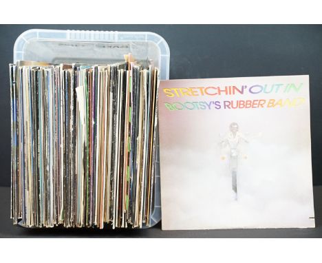 Vinyl - Over 60 Soul, Funk, Rock &amp; Pop LPs to include Bootsy's Rubber Band, Parliament, Eddie Kendricks, Al Wilson, The B