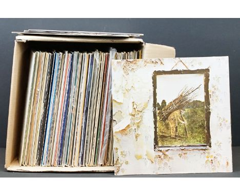 Vinyl - Over 80 Rock &amp; Pop LPs to include Led Zeppelin, Sugar Minott, The Who, Frank Zappa, David Bowie, The Sex Pistols,