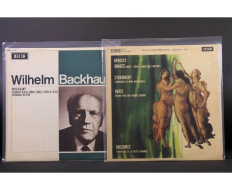 Vinyl - Classical - 2 Original Uk ED 1 Stereo albums in Decca Records to include: Debussy / Stravinsky / Ravel - Ansermet, L'