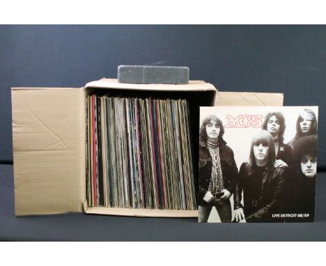 Vinyl - Over 80 Rock &amp; Pop LPs to include MC5, Masters Apprentices, Lord Sutch, Rolling Stones, Van Morrison x 9, Joni Mi