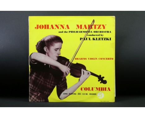 Vinyl - Classical - Brahms / Johanna Martzy And The Philharmonia Orchestra Conducted By Paul Kletzki – Brahms Violin Concerto