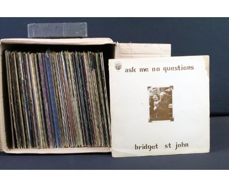 Vinyl - Over 80 Rock &amp; Pop LPs to include Bridget St John (on Dandelion), Leonard Cohen, Bruce Springsteen, Ten Years Aft