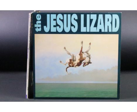 Vinyl - 3 Grunge / Alternative Rock albums and one 12” to include: The Jesus Lizard – Down (UK 1994 with printed inner, Touch