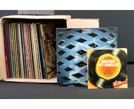 Vinyl - Approx 60 Rock &amp; Pop LPs to include The Who, The Move, Rolling Stones, Eagles, Dave Clark Five, Buddy Holly, Abba