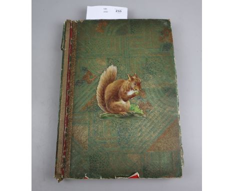 Vintage well populated scrap book 