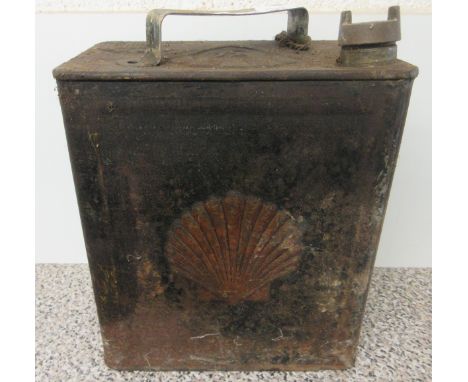Vintage Shell oil can 