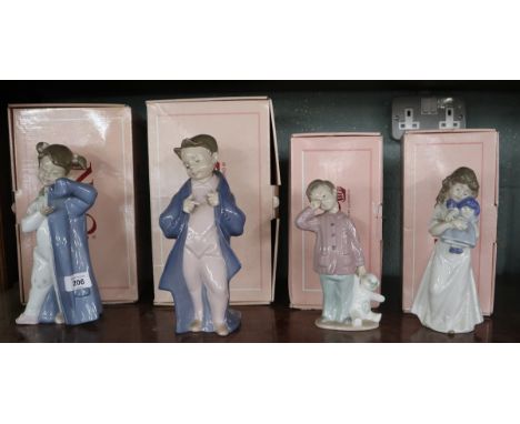 Collection of Nao figurines in original boxes 