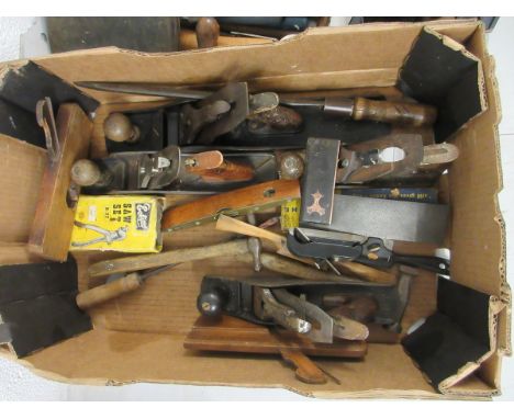 Collection of wood working tools 