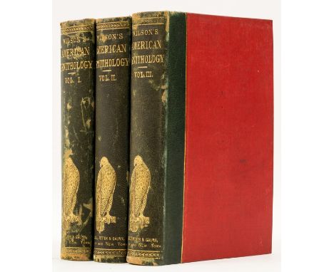 NO RESERVE Birds.- America.- Wilson (Alexander) and Charles L. Bonaparte, American Ornithology; or, The Natural History of th