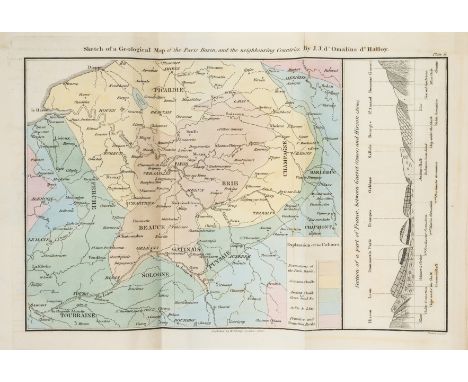 NO RESERVE Geology.- Beche (H. T. de la) A Selection of the Geological Memoirs contained in the Annales des Mines, first edit