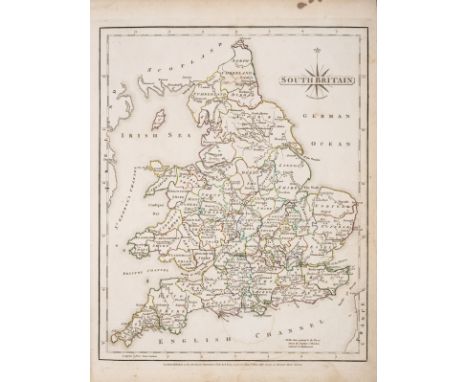 England.- Cary (John) Cary's New and Correct English Atlas, initial advertisement leaf, engraved title and dedication, 47 eng