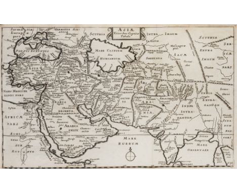 Geography.- Dionysius Periegetes. Dionysii orbis descriptio: commentario critico &amp; geographico, 8 folding engraved maps (